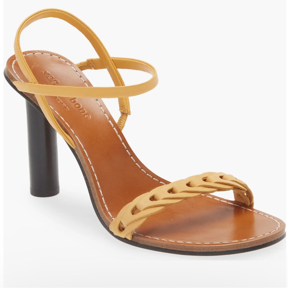 🌸RAG & BONE🌸 Infinity Sandal Putty Leather Size: 38.5